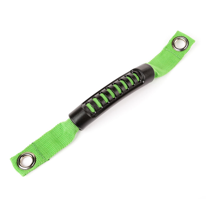 Grab Handle, A-Pillar Mounted, Green; 07-18 Jeep Wrangler JK