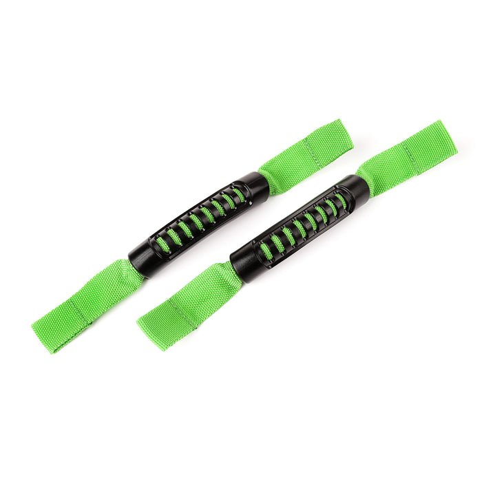 Grab Handle, Seat Mounted, Green; 07-18 Jeep Wrangler JK