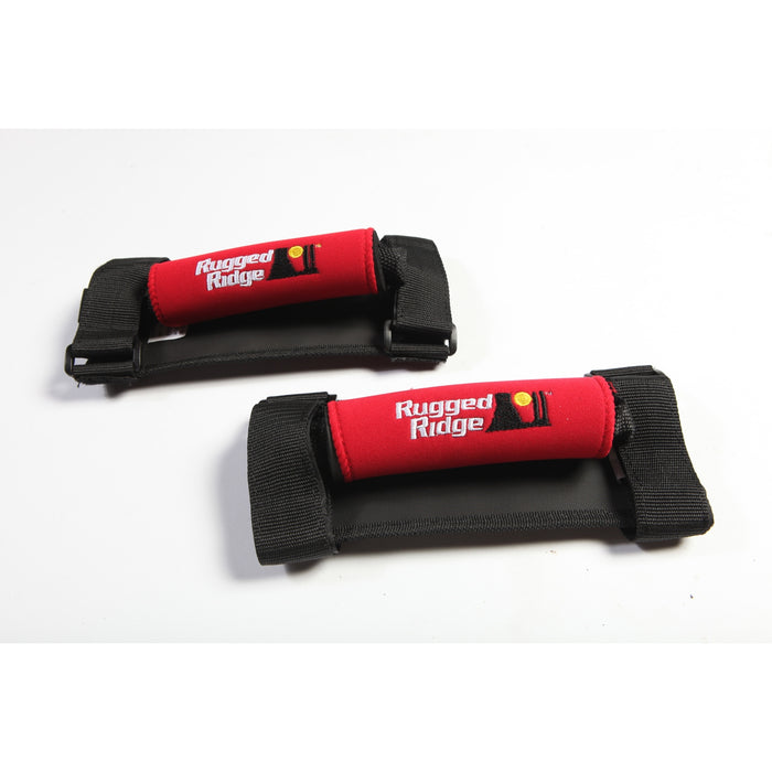 Grab Handle Kit, Neoprene, Red; 55-21 Jeep CJ/Wrangler / 20-21 Gladiator