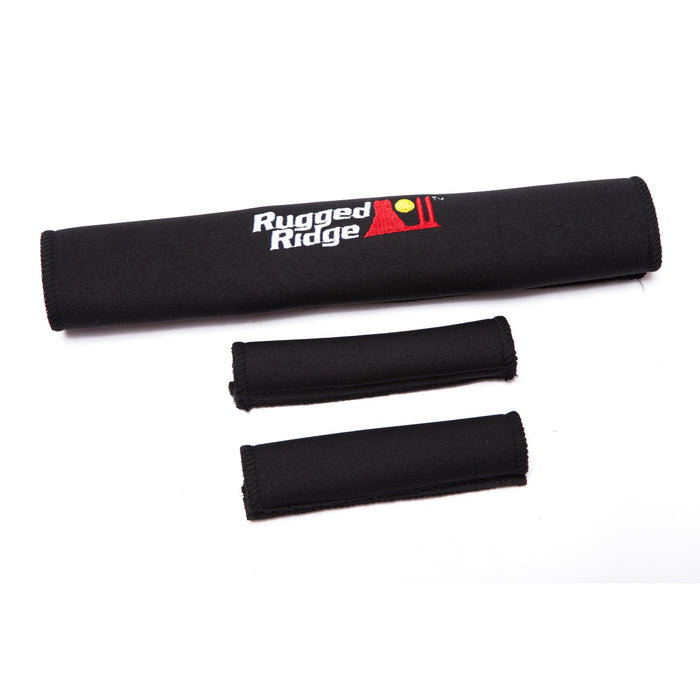 Grab Handle Cover Kit, Neoprene, Black; 87-95 Jeep Wrangler YJ