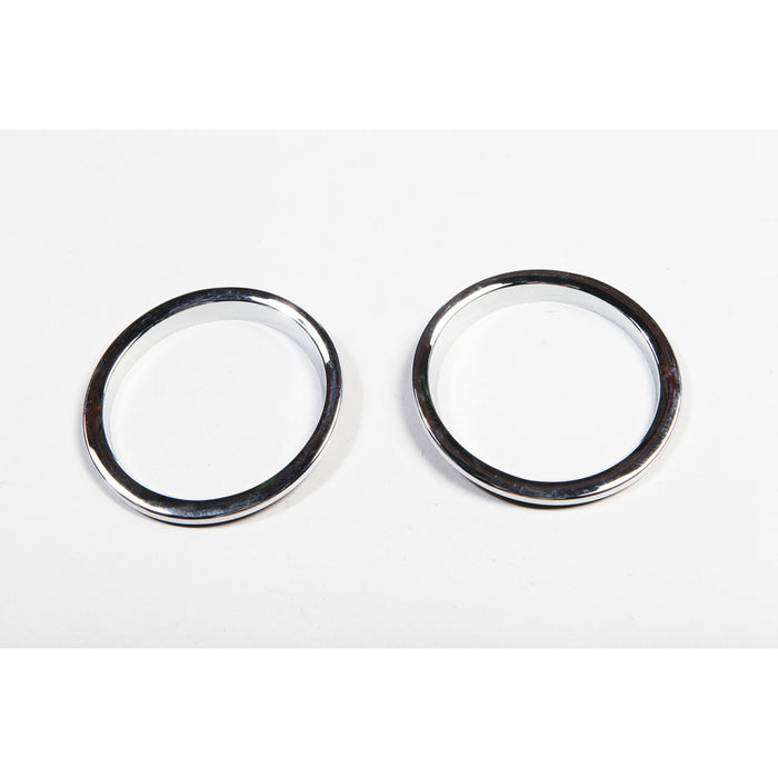 Rugged Ridge Turn Signal Lamp Covers | Chrome | Jeep Wrangler JK (2007-2018) | P/N 13311.22