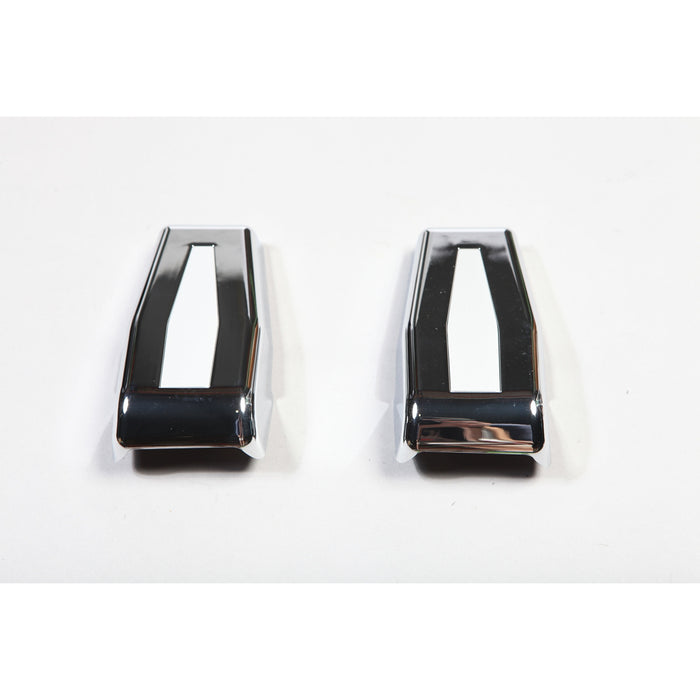 Rugged Ridge Liftgate Hinge Cover Kit | Chrome | Jeep Wrangler JK (2007-2018) | P/N 13311.25