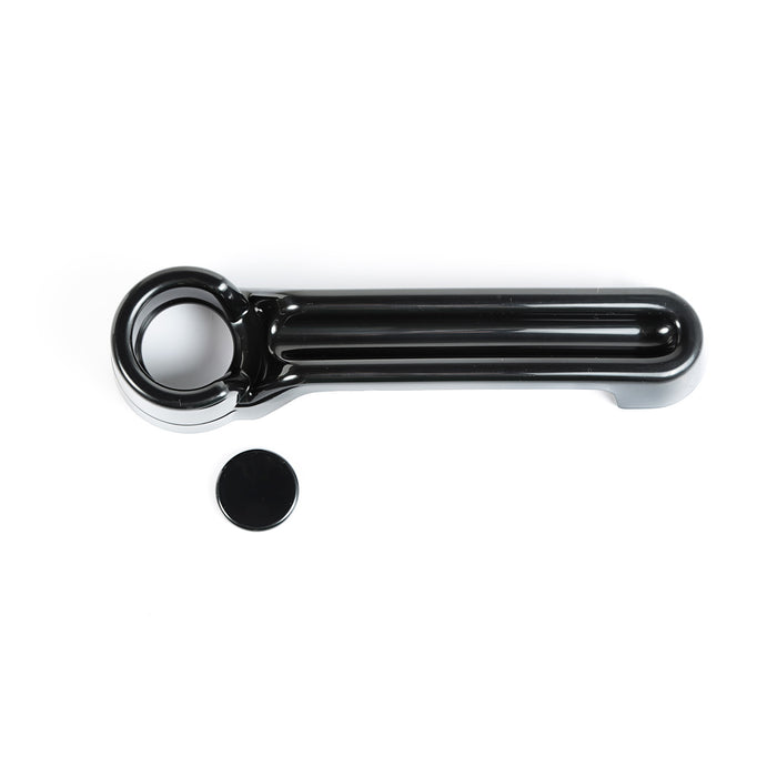 Rugged Ridge Door Handle Cover | Black, Paintable | Jeep Wrangler JK/JKU (2007-2018) | P/N 13311.27