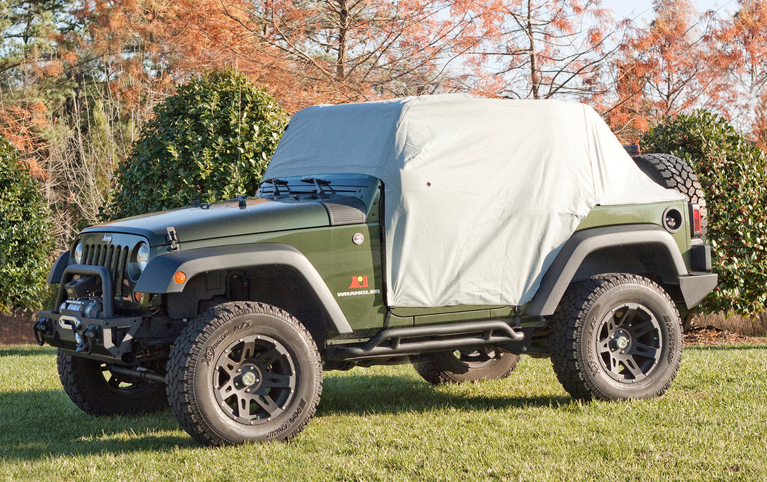 Rugged Ridge 13317.1 Weather-Lite Cab Cover; 07-21 Jeep Wrangler JK/JL, 2 Door