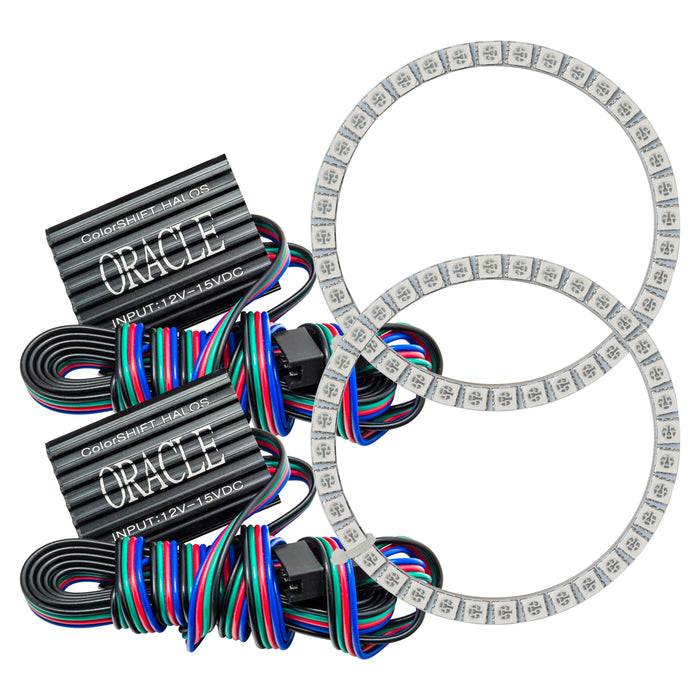 ORACLE 2008 Ford Explorer Sport Trac Fog Light Halo Kit - ColorSHIFT - with No Controller