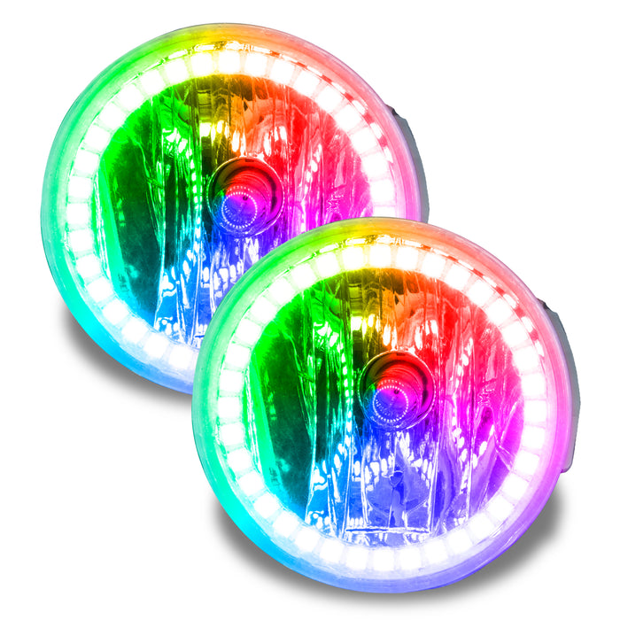 ORACLE 2008 Ford Explorer Sport Trac Fog Light Halo Kit - ColorSHIFT - with No Controller