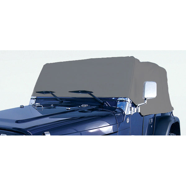 Rugged Ridge Deluxe Cab Cover | Jeep CJ/Wrangler YJ/TJ (1976-2006) | P/N 13321.02