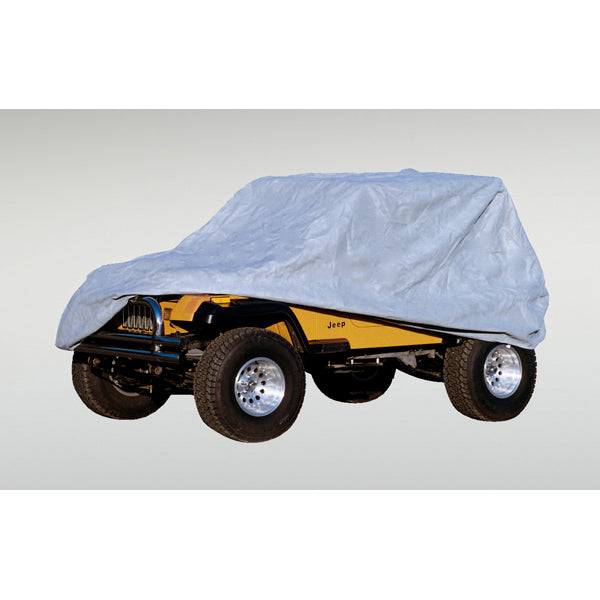 Rugged Ridge Weather-Lite Car Cover | Full | Jeep CJ/Wrangler YJ (1976-1995) | P/N 13321.51
