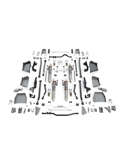 TeraFlex 4 Door Alpine RT Coilover Suspension System - Front Kit, Jeep Wrangler JK (2007-2018)