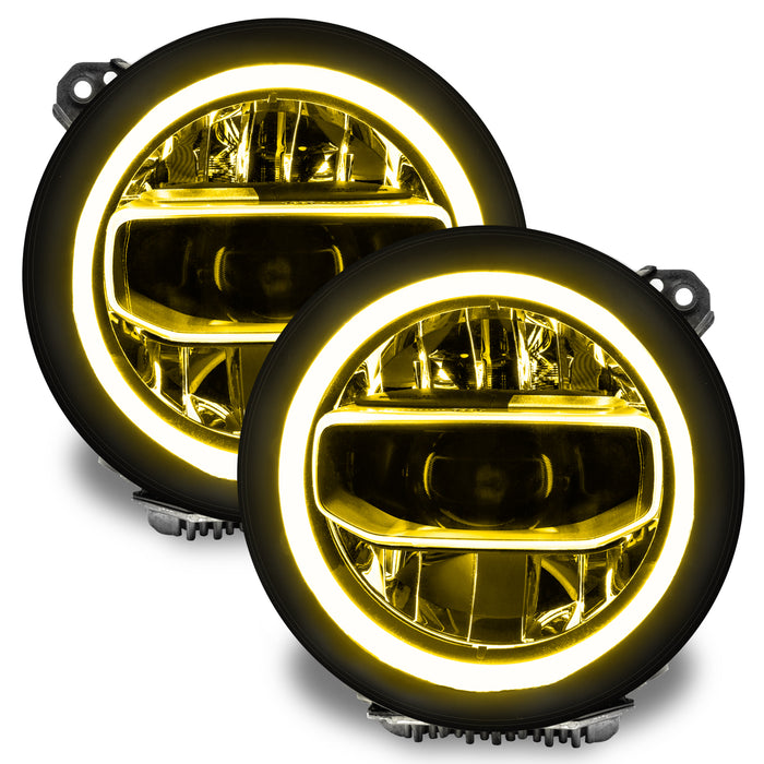 ORACLE Jeep Wrangler JL/Gladiator JT ColorSHIFT RGB+W Headlight DRL Kit - with 2.0 Controller.