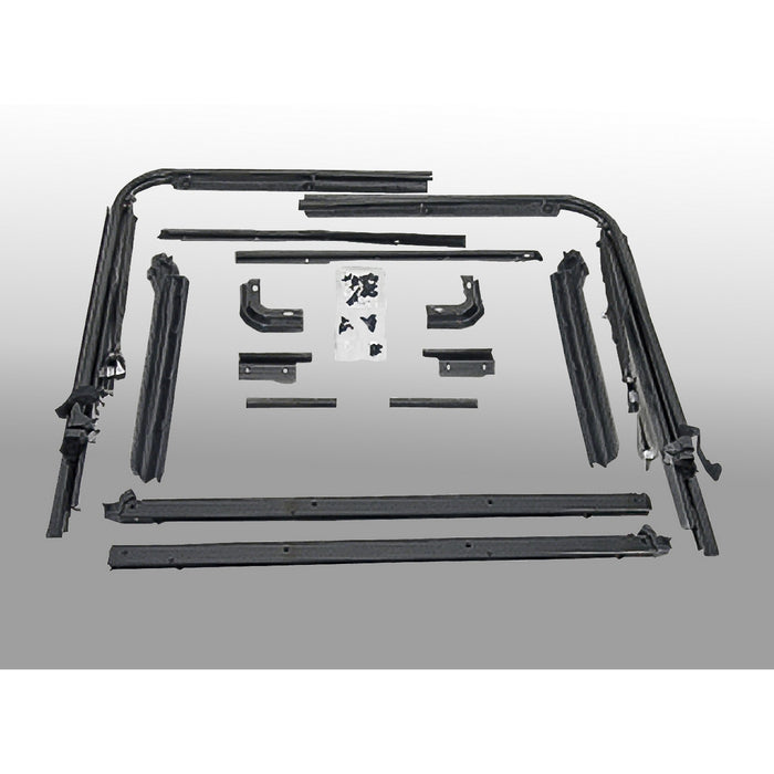 Factory Replacement Soft Top Hardware; 87-95 Jeep Wrangler YJ