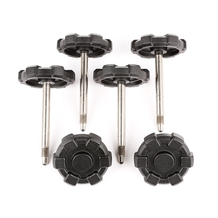 Rugged Ridge Elite Door Surround Knobs | 4 Door | Jeep Wrangler JK (2007-2018) | P/N 13510.14