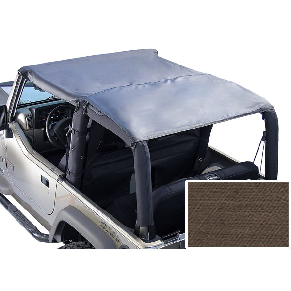 Rugged Ridge Island Pocket Topper | Khaki Diamond | Jeep Wrangler TJ (1997-2006) | P/N 13586.36