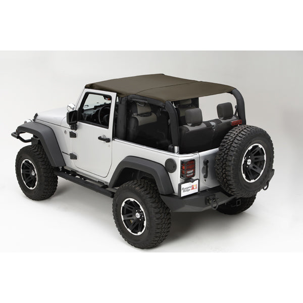 Rugged Ridge Island Topper | Khaki Diamond | Jeep Wrangler JK (2007-2009) | P/N 13588.36