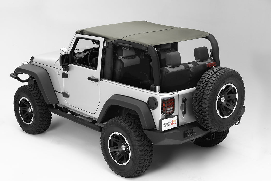 Rugged Ridge Pocket Island Topper | Khaki Diamond | Jeep Wrangler JK (2010-2018) | P/N 13591.36
