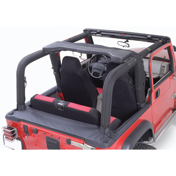 Roll Bar Cover Kit, Full; 92-95 Jeep Wrangler YJ