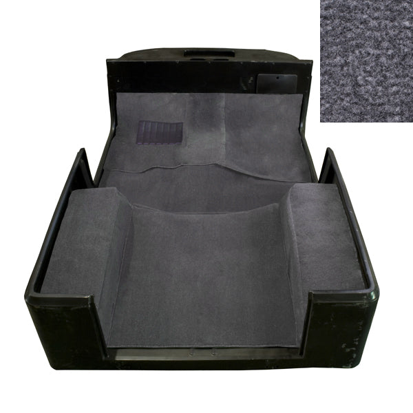 Deluxe Carpet Kit, Gray; 97-06 Jeep Wrangler TJ