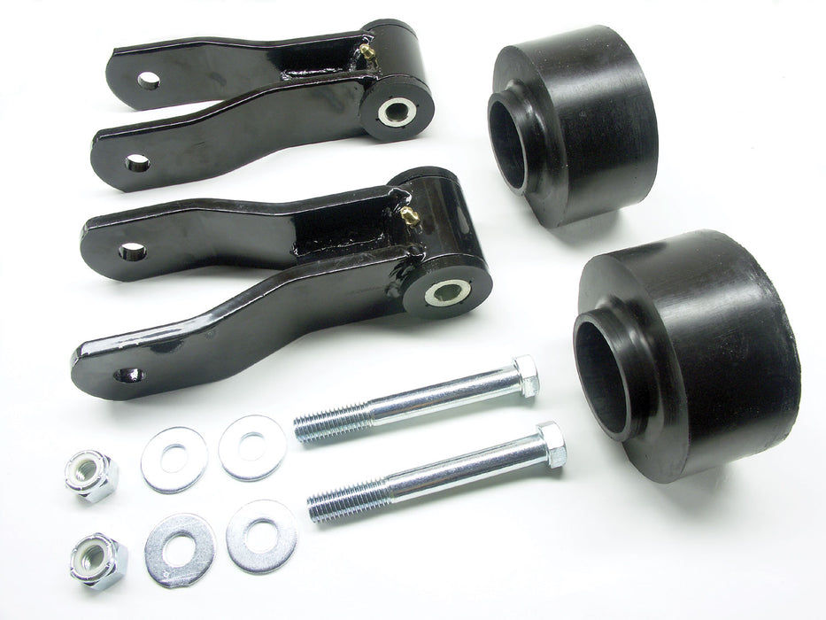 84-01 XJ Cherokee 2 Inch Performance Spacer & 1.5 Inch Shackle Lift Kit TeraFlex