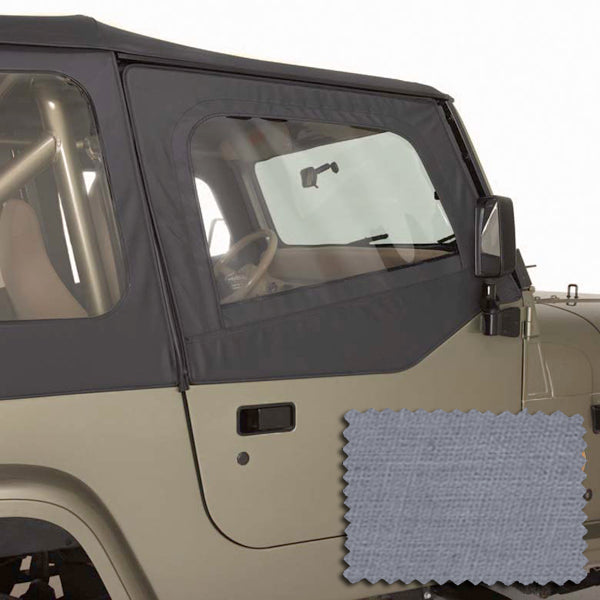 Rugged Ridge Door Skins | Gray | Jeep Wrangler YJ (1988-1995) | P/N 13716.09