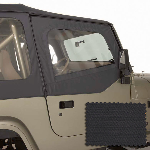 Rugged Ridge Door Skins | Black Diamond | Jeep Wrangler YJ (1988-1995) | P/N 13716.35