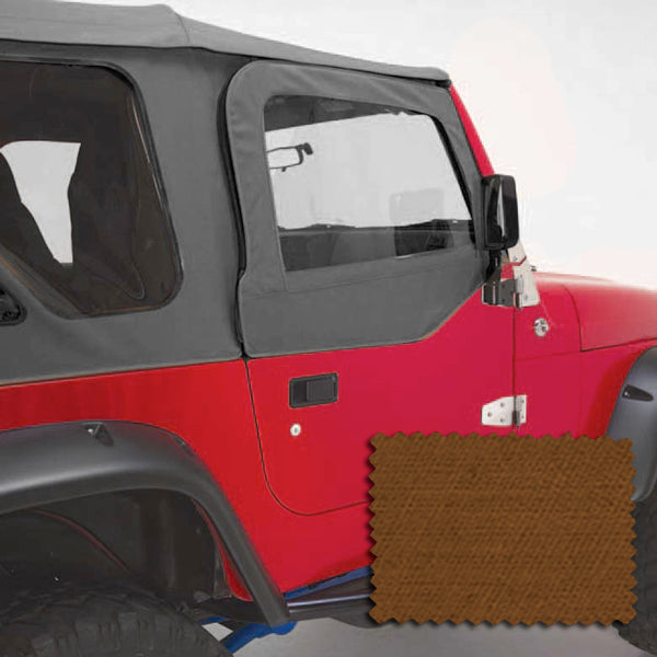 Rugged Ridge Door Skins | Dark Tan | Jeep Wrangler TJ (1997-2006) | P/N 13717.33