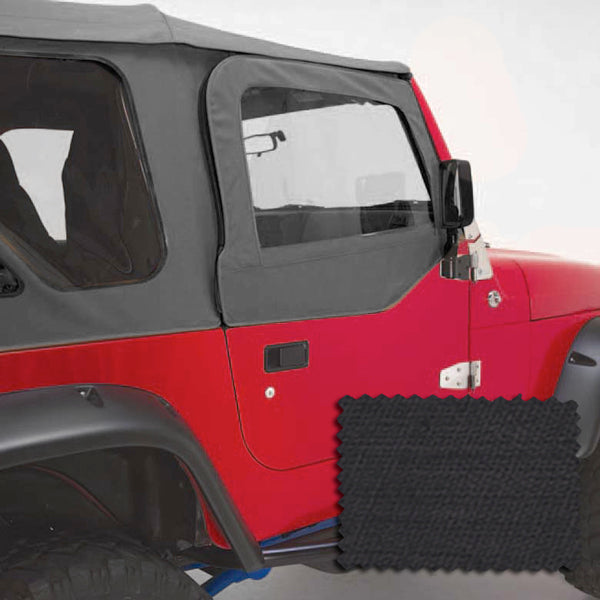 Rugged Ridge Door Skins | Black Diamond | Jeep Wrangler TJ (1997-2006) | P/N 13717.35