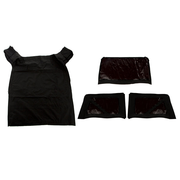 Montana Soft Top, Black Diamond; 07-09 Jeep Wrangler JK, 2 Door