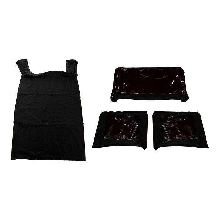 Montana Soft Top, Black Diamond; 10-18 Jeep Wrangler JKU, 4 Door