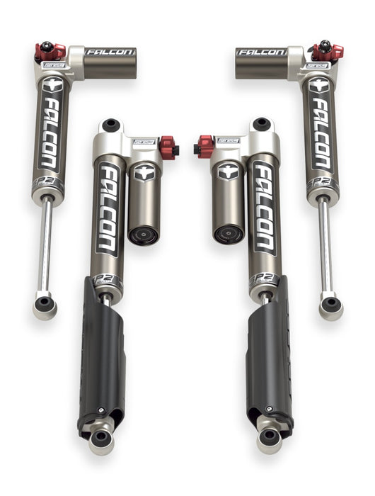 FALCON SP2 3.3 Fast Adjust Piggyback Shock Kit, 0-1.5" Lift, EcoDiesel, Jeep Gladiator JT (2020-2025)