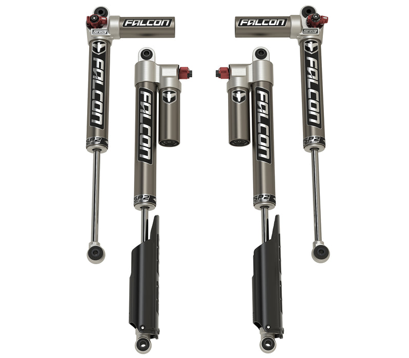 FALCON SP2 3.3 Fast Adjust Piggyback Shock Kit 3.5-4.5 Inch Lift Long-Travel | Jeep Gladiator JT (2020-2025) | P/N 14-02-33-400-200