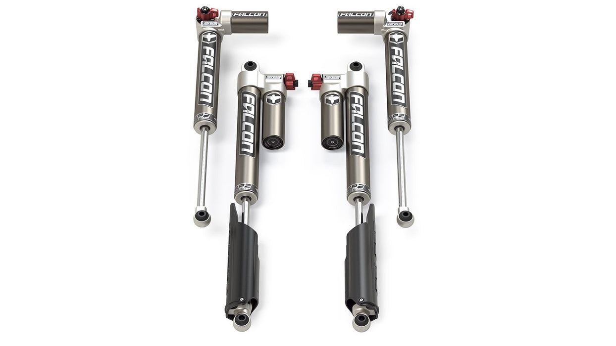 FALCON SP2 3.3 Fast Adjust Piggyback Shock Kit 3.5-4.5 Inch Lift LT, Jeep Gladiator JT (2020-2025)
