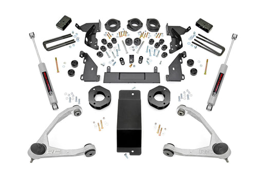 Rough Country 4.75 Inch Lift Kit, Combo, Rear, Chevy/GMC 1500 4WD (2014-2015)