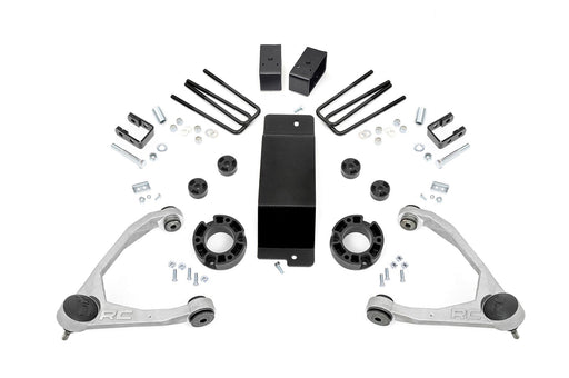 Rough Country 3.5 Inch Lift Kit, Mag-ride, Alu/Cast Steel, GMC Sierra 1500 Denali (2014-2016)
