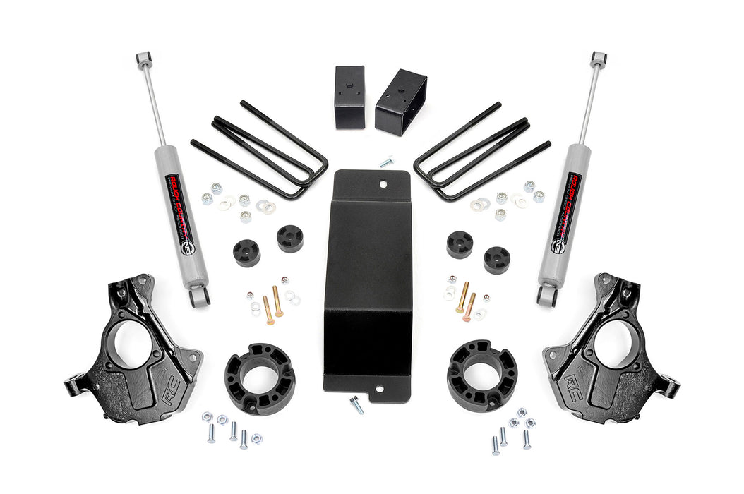 Rough Country 3.5 Inch Lift Kit - Cast Steel LCA | Chevy/GMC 1500 (14-18 &amp; Classic)