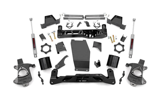 Rough Country 6 Inch Lift Kit, Alum/Stamp Steel, Chevy/GMC 1500 (2014-2018 & Classic)