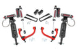 Rough Country 3 Inch Lift Kit, Vertex, Red, Ford F-150 4WD (2014-2020)