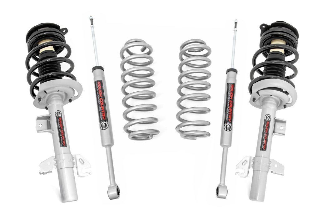 Rough Country 2 Inch Lift Strut Kit, Jeep Cherokee KL 4WD (2014-2023)