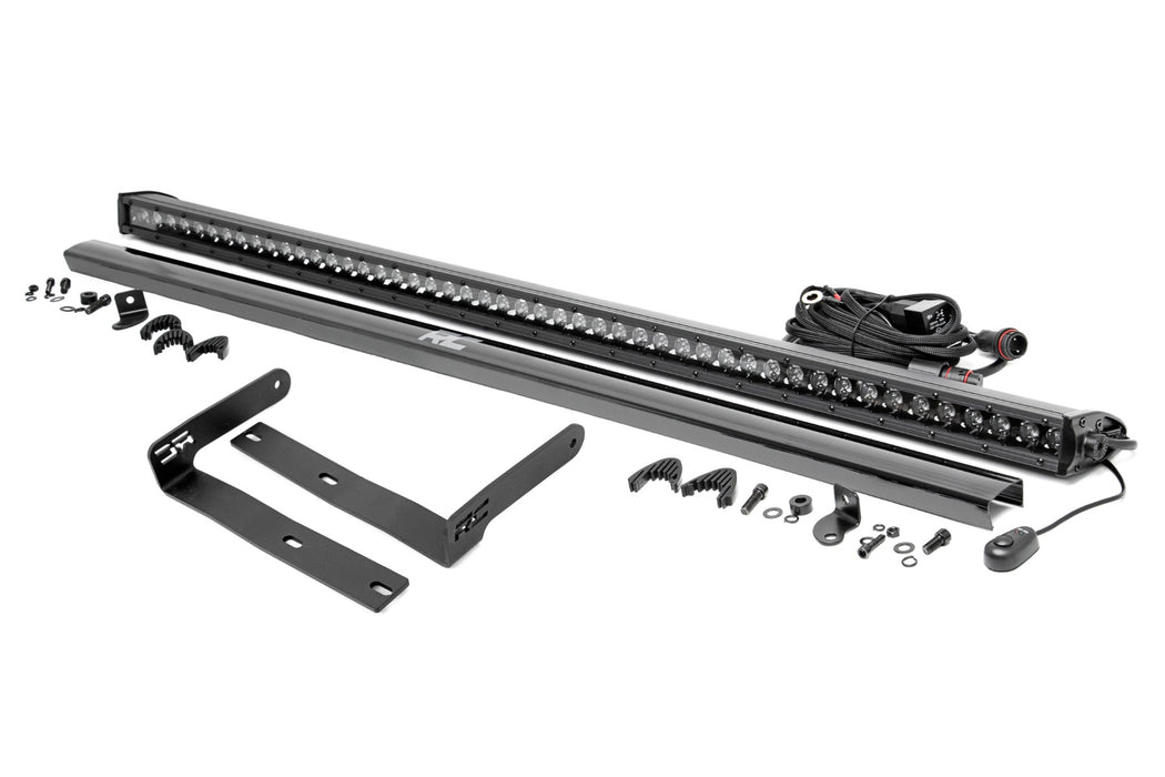 50 inch Single Row LED Light Kit - Black Series - Front-Facing - Kubota RTV-X900/RTV-X1100