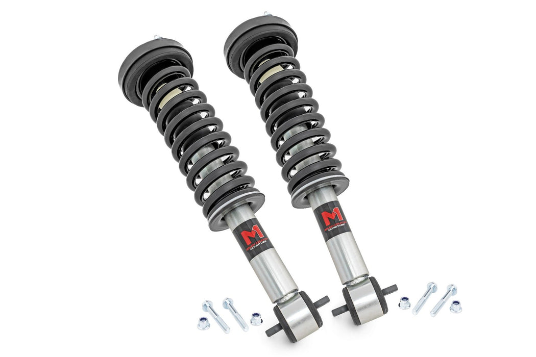 Rough Country M1 Adjustable Leveling Struts, 0-2 inch, Ford F-150 4WD (2014-2024)