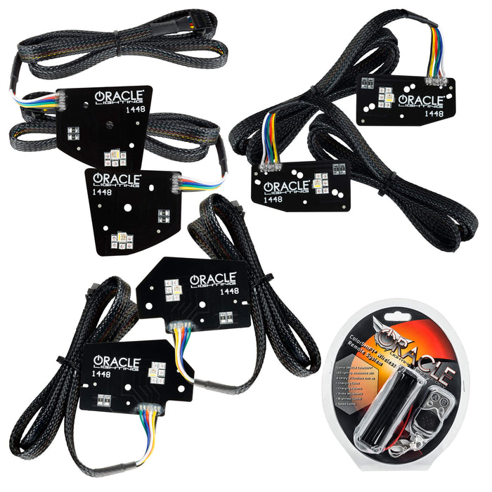 ORACLE 2019-2024 RAM 1500 ColorSHIFT RGBW+A Headlight DRL Kit - Projector Headlights