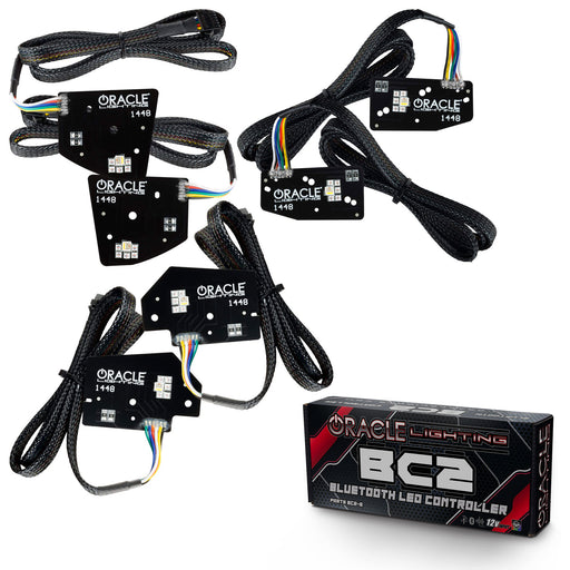 ORACLE ColorSHIFT RGBW+A Headlight DRL Kit, Projector Headlights, with BC2 Controller, RAM 1500 (2019-2024)