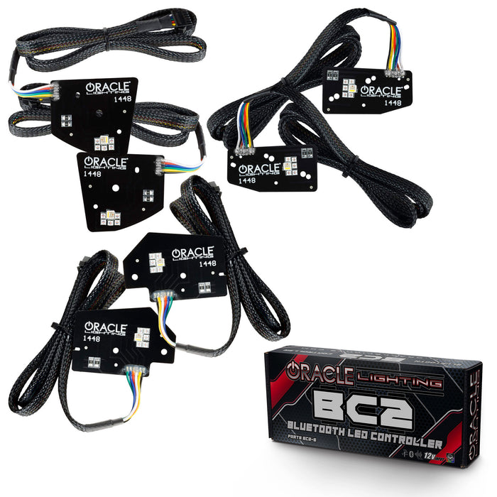 ORACLE ColorSHIFT RGBW+A Headlight DRL Kit, Projector Headlights, with BC2 Controller, RAM 1500 (2019-2024)