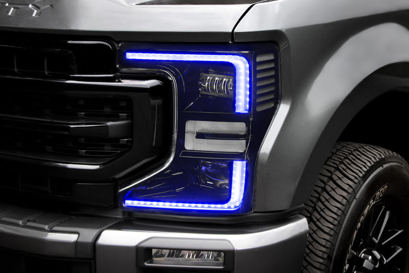 ORACLE ColorSHIFT Headlight DRL Kit with Switchback Turn Sig, Ford F-250/350 SD Dyn (2020-2022), view 4
