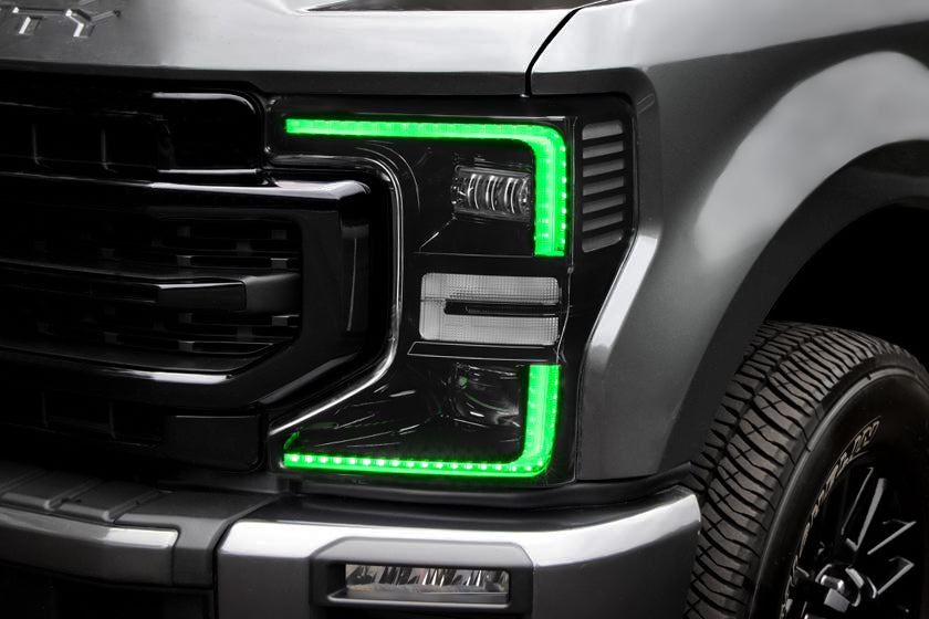 ORACLE ColorSHIFT Headlight DRL Kit with Switchback Turn Sig, Ford F-250/350 SD Dyn (2020-2022), view 6