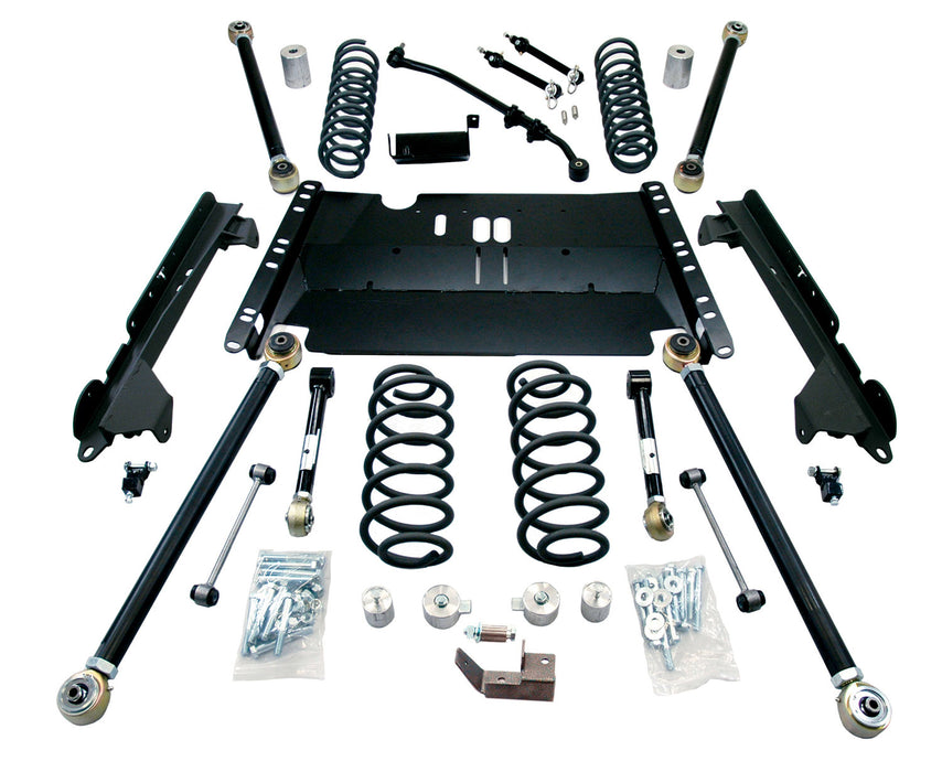 97-06 Jeep Wrangler TJ SWB 3 Inch Enduro LCG Long Arm Suspension System No Shocks TeraFlex