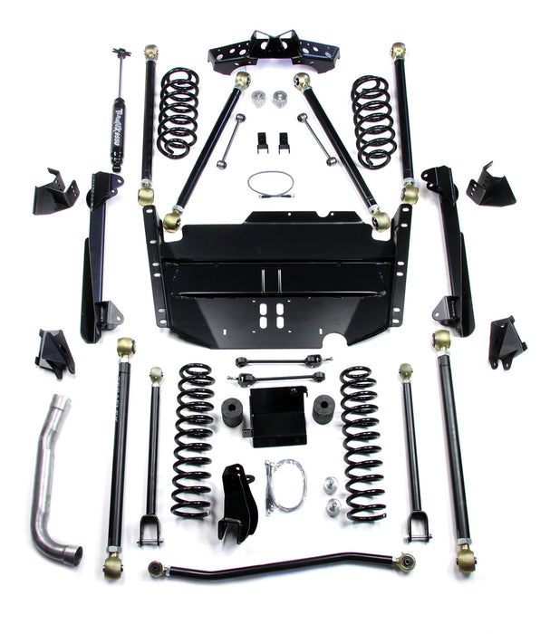 03-06 Wrangler TJ LWB 5 Inch Pro LCG Long Arm Suspension System No Shocks TeraFlex