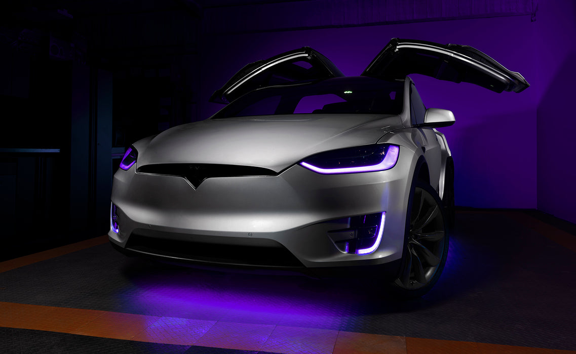 ORACLE ColorSHIFT Headlight & Fog DRL Kit, Tesla Model X Dyn (2016-2024), view 2