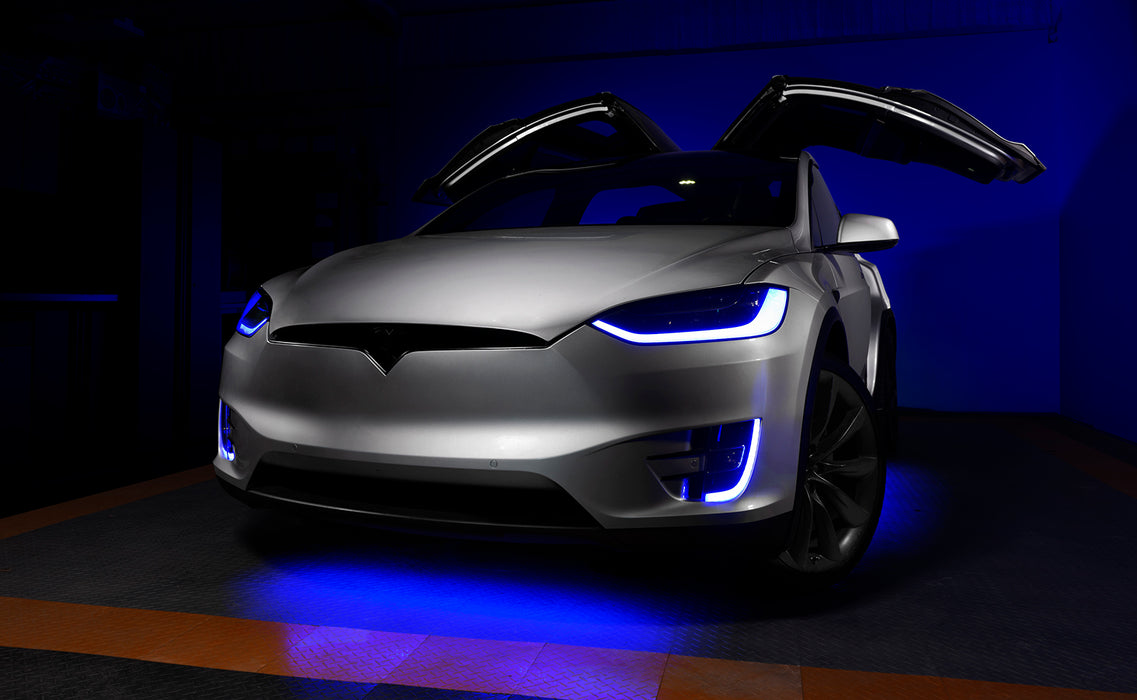 ORACLE ColorSHIFT Headlight & Fog DRL Kit, Tesla Model X Dyn (2016-2024), view 8