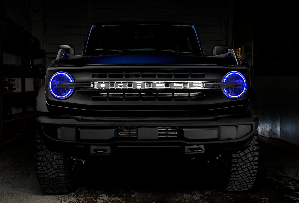 ORACLE ColorSHIFT RGB+W Headlight Halo, with BC2 Controller, Ford Bronco (2021-2025), view 3