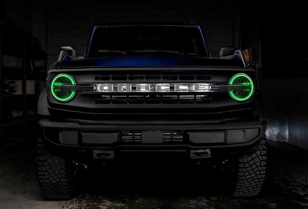 ORACLE ColorSHIFT RGB+W Headlight Halo, with BC2 Controller, Ford Bronco (2021-2025), view 5